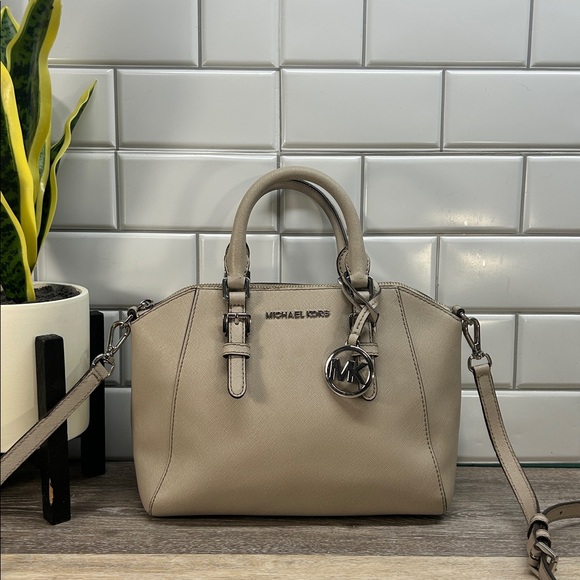 3441 Michael Kors Gray Women's Bag - Picture 1 of 12